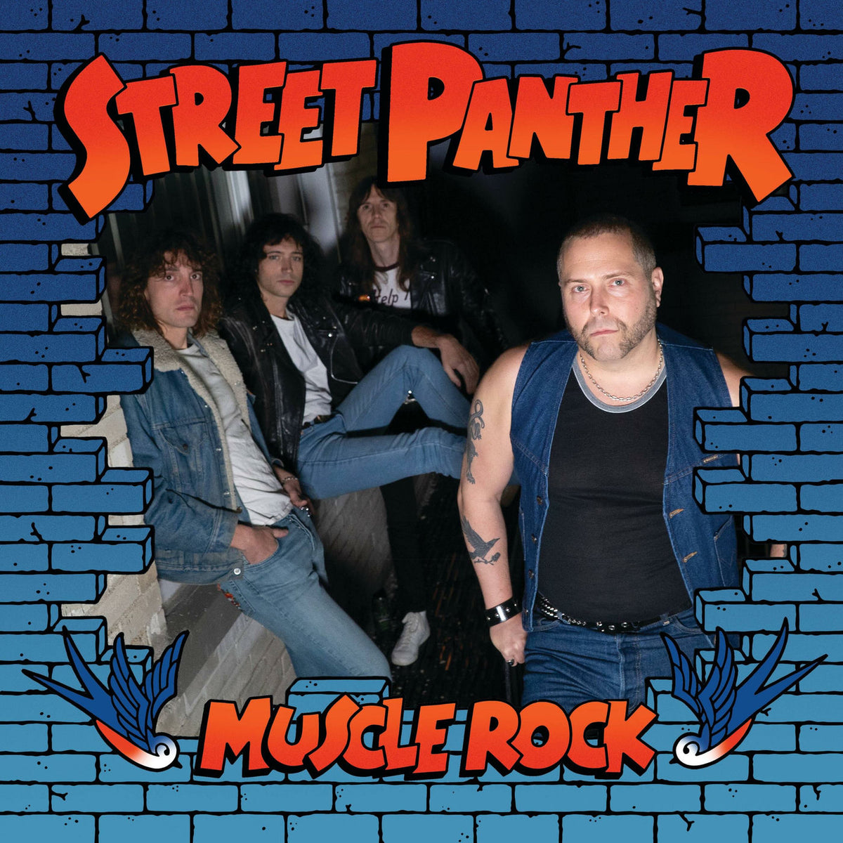 Street Panther – Muscle Rock vinyl record cover