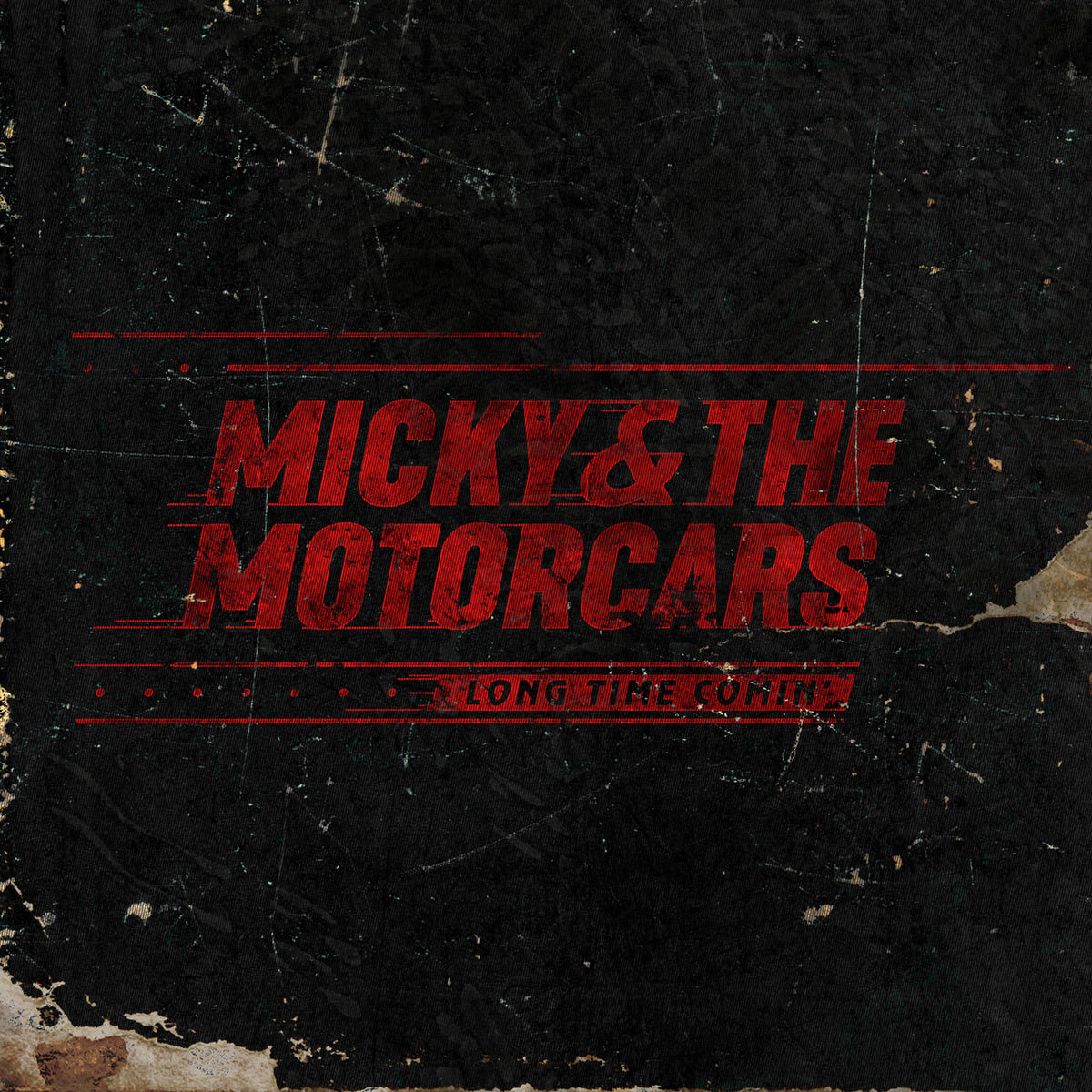 Micky And The Motorcars – Long Time Comin' vinyl record cover