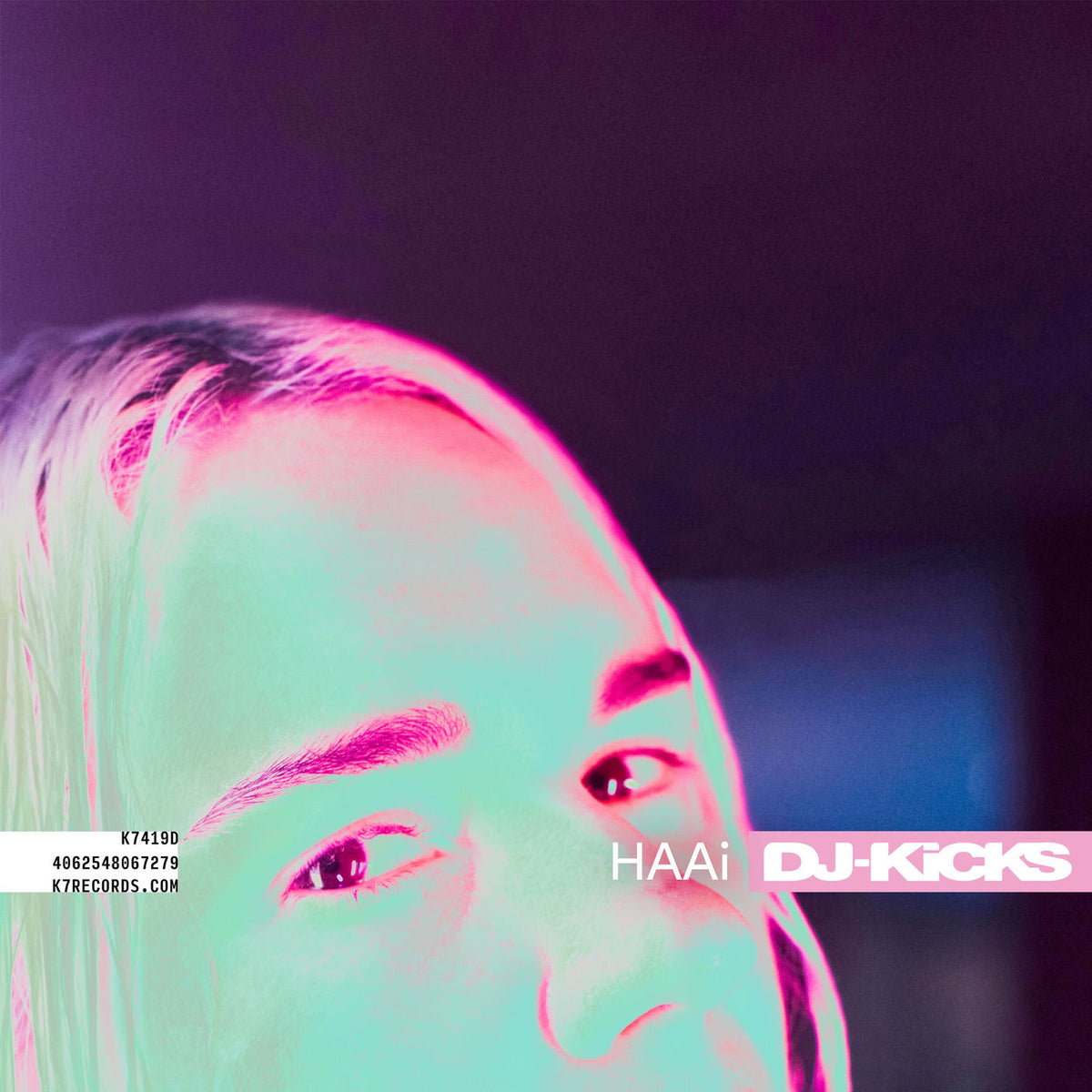 HAAi – DJ-Kicks: HAAi vinyl cover