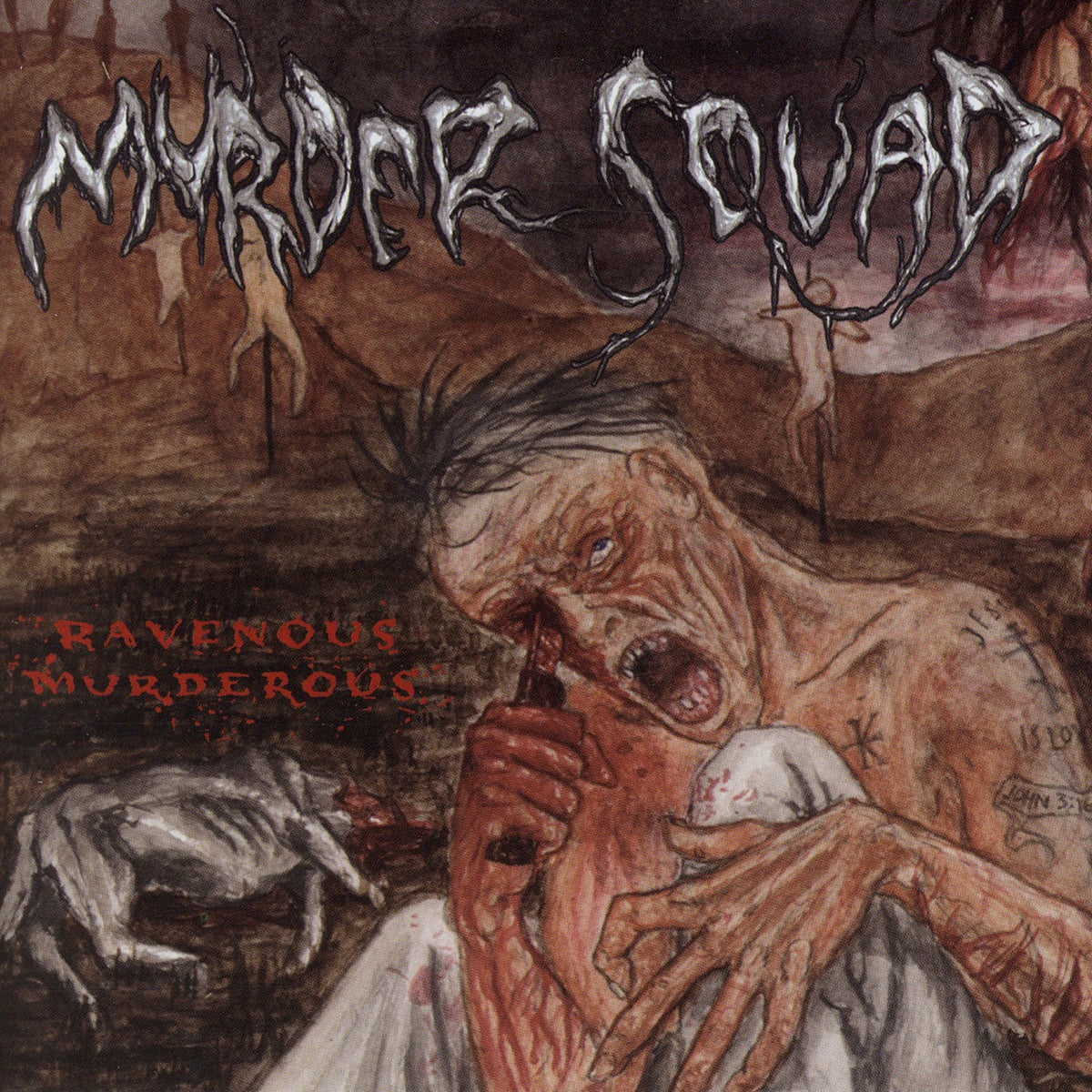 Murder Squad – Ravenous Murderous (Coloured Vinyl) vinyl record cover