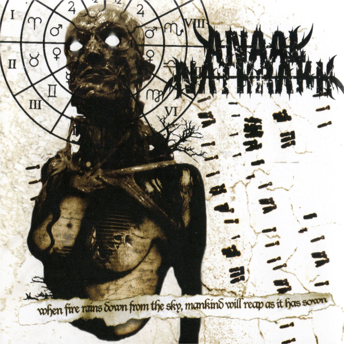 Anaal Nathrakh – When Fire Rains Down from the Sky, Mankind Will Reap As It Has... vinyl record cover