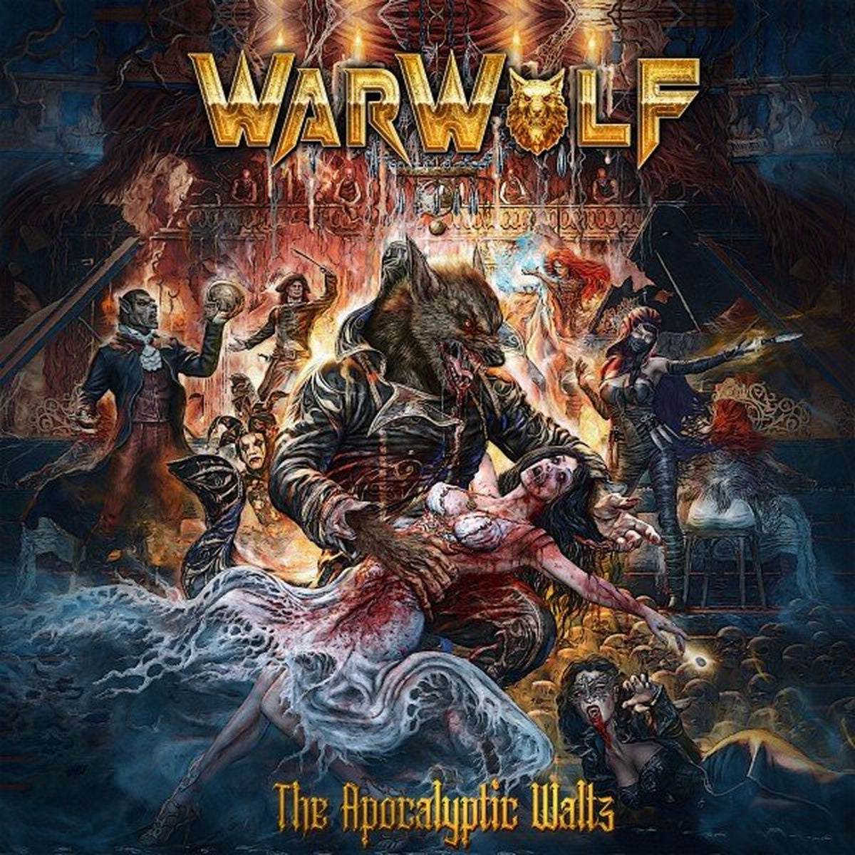 Warwolf – The Apocalyptic Waltz vinyl record cover