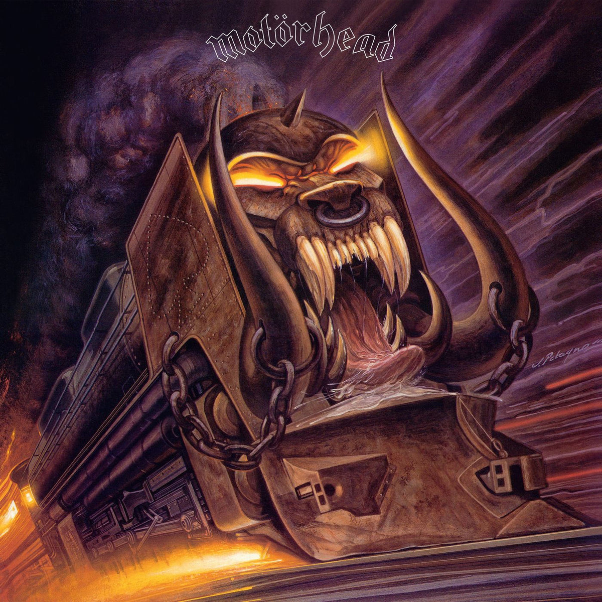 Motorhead – Orgasmatron vinyl record cover