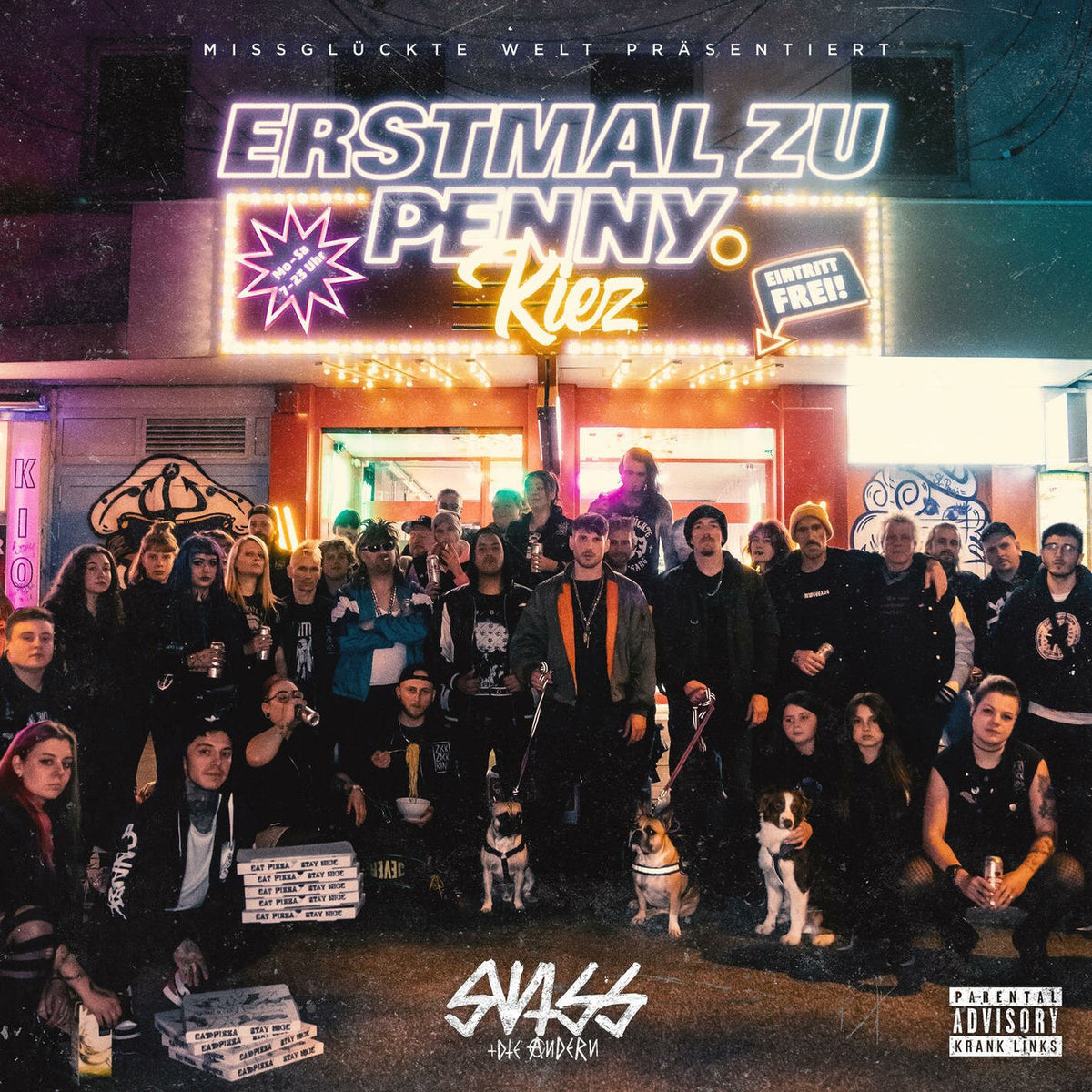 Swiss & Die Andern – Erstmal Zu Penny [2LP] vinyl record cover