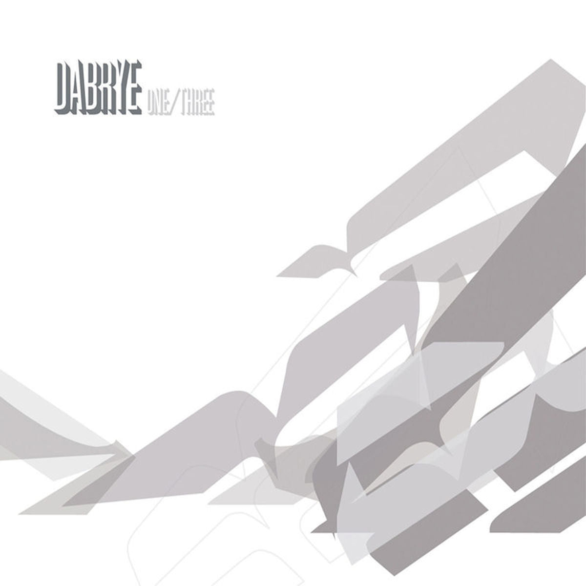 Dabrye – One/Three (2018 REMASTER) vinyl record cover