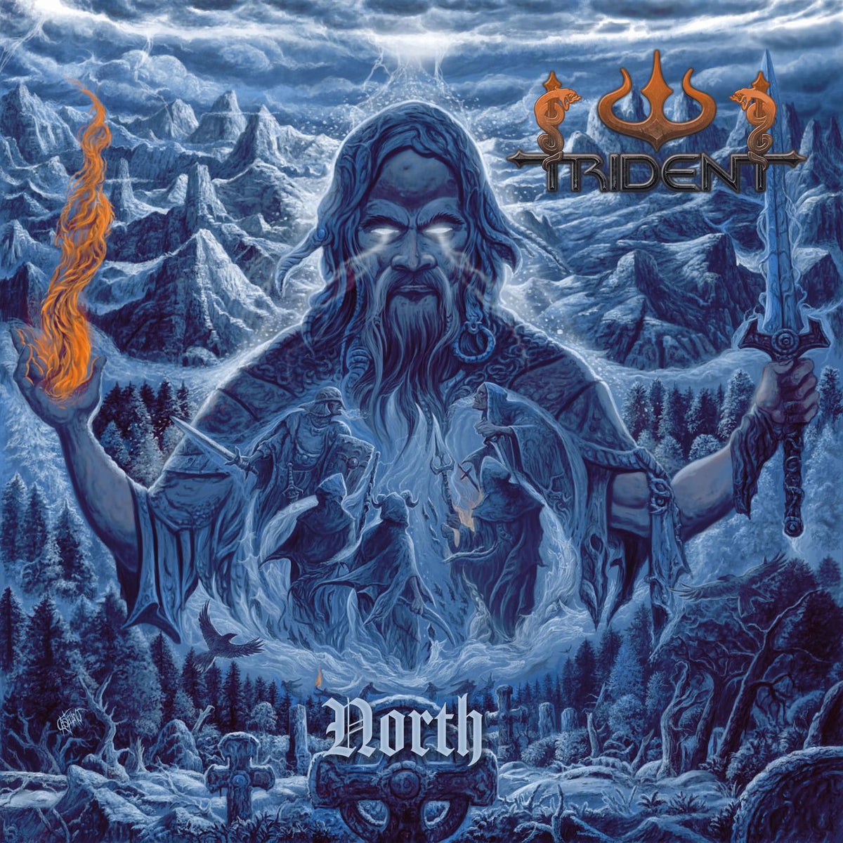 Trident – North vinyl record cover