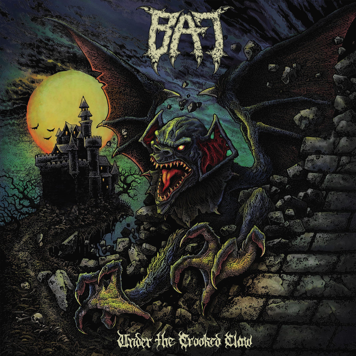 BAT – Under the Crooked Claw vinyl record cover