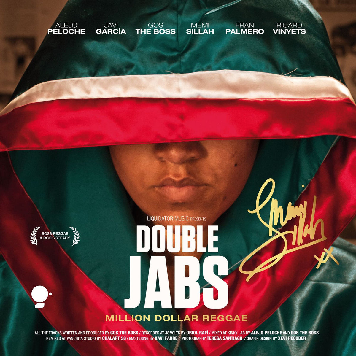 Double Jabs – Million Dollar Reggae vinyl record cover
