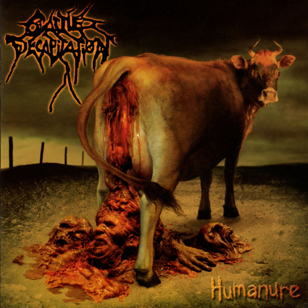 Cattle Decapitation – Humanure vinyl record cover