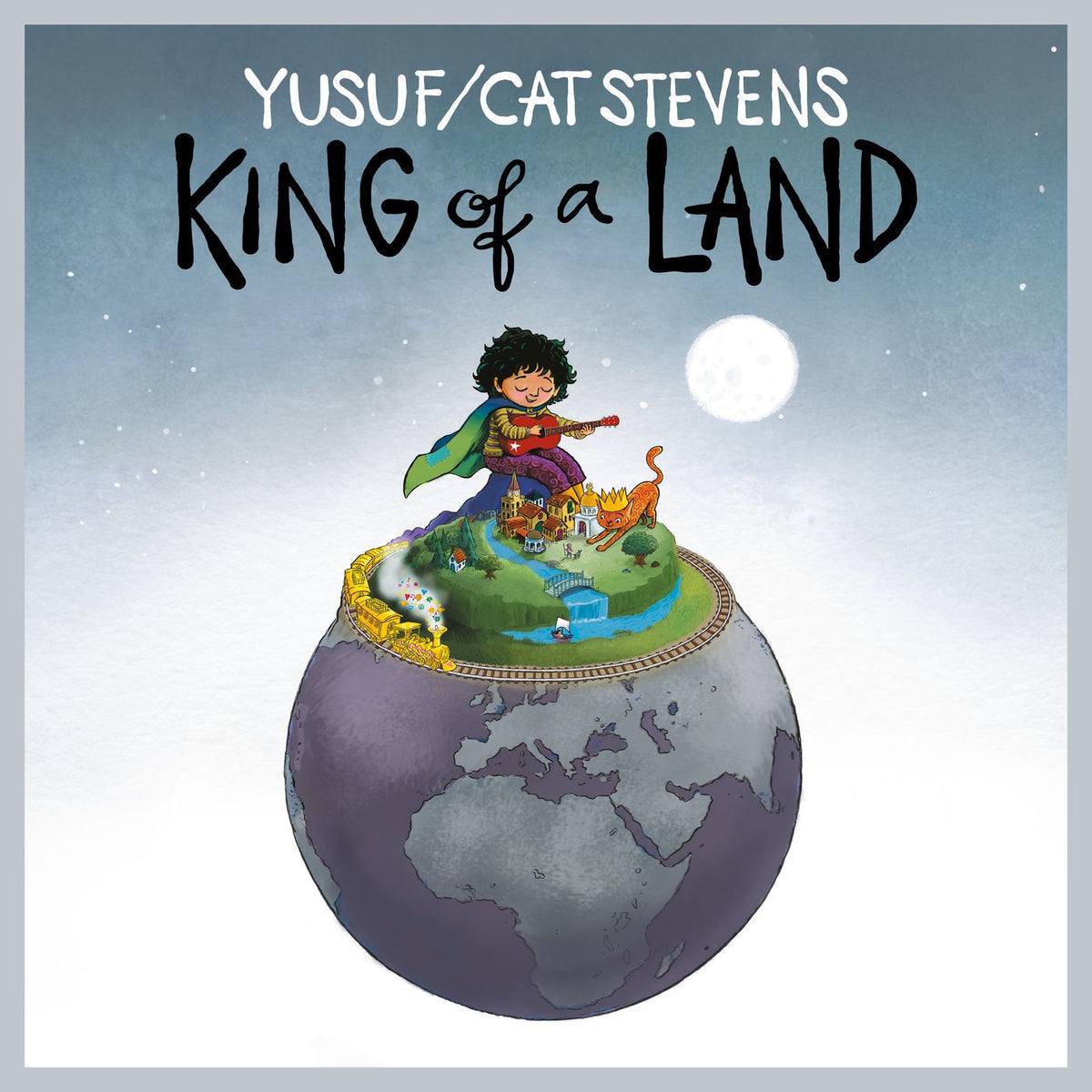 Yusuf / Cat Stevens – King Of A Land (Limited Edition) (Green Vinyl) vinyl record cover