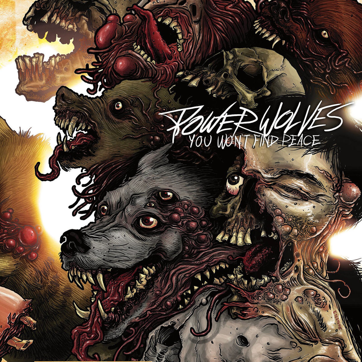 Powerwolves – You Won'T Find Peace vinyl record cover