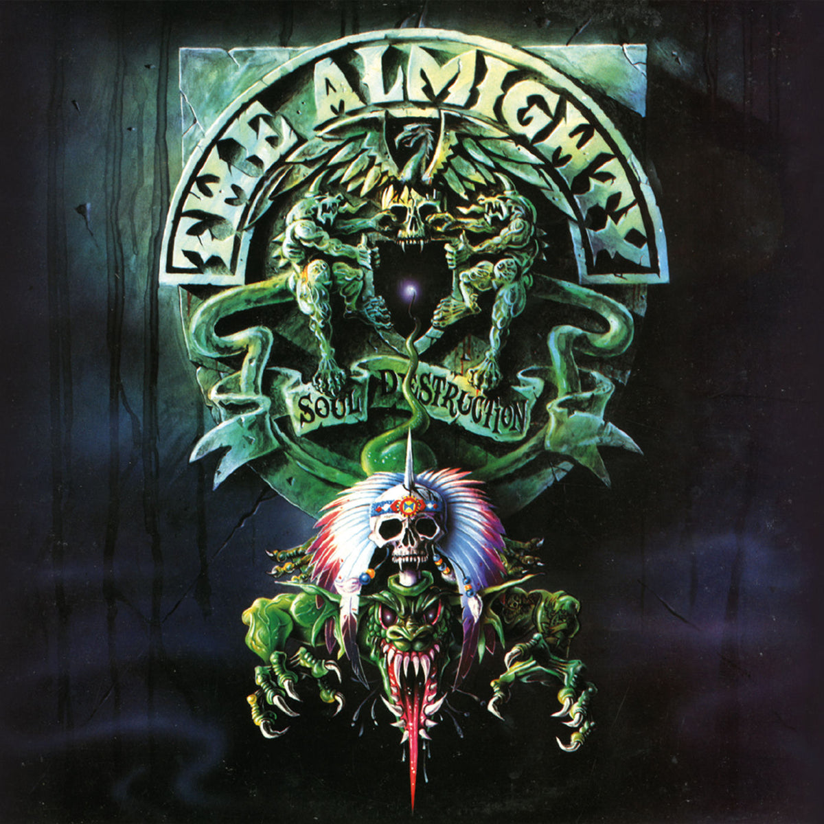 The Almighty – Soul Destruction vinyl record cover