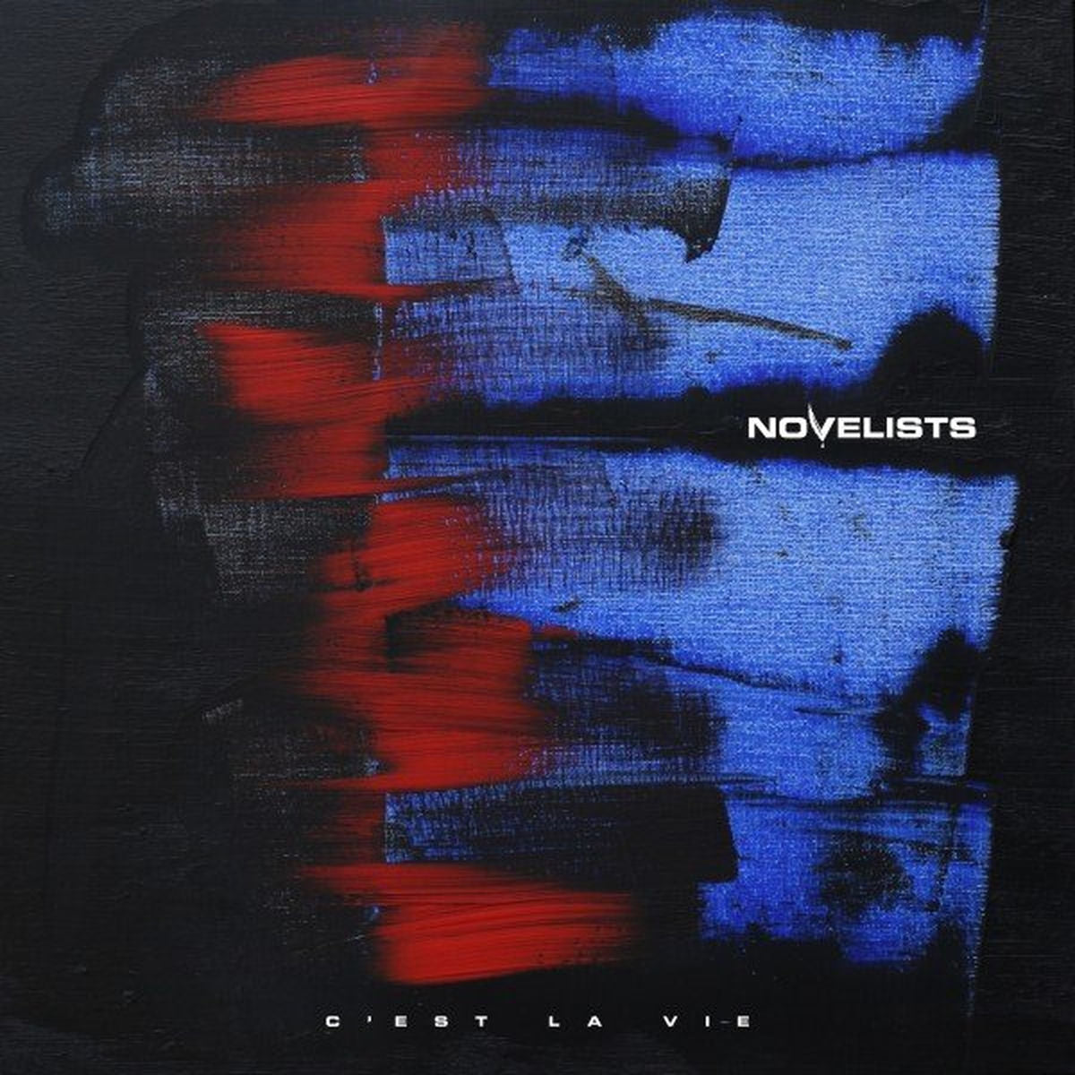 Novelists – C'Est La Vie (RED & BLACK SWIRL) vinyl record cover