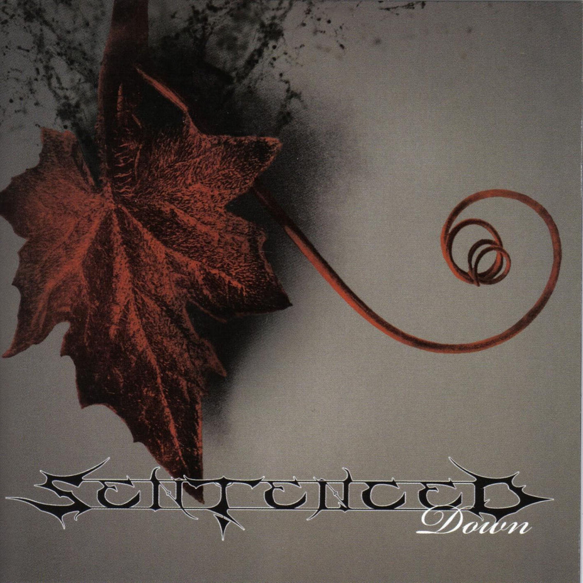 Sentenced – DOWN (CLEAR/GOLD SMOKE VINYL) vinyl record cover