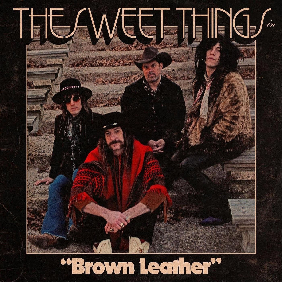 Sweet Things – Brown Leather [LP] (IMPORT) vinyl record cover