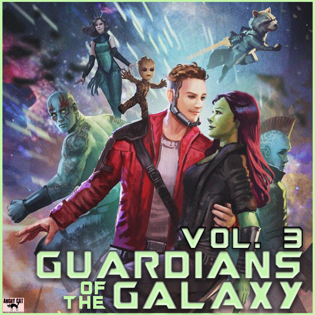 Various Artists – Guardians Of The Galaxy vinyl record cover