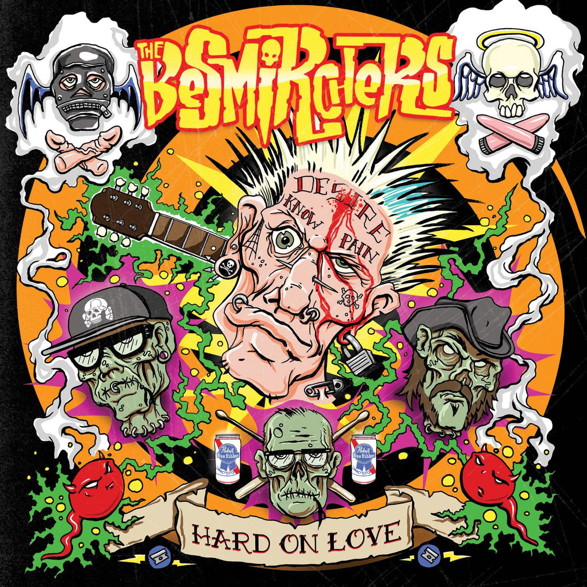 The Besmirchers – Hard on Love vinyl cover