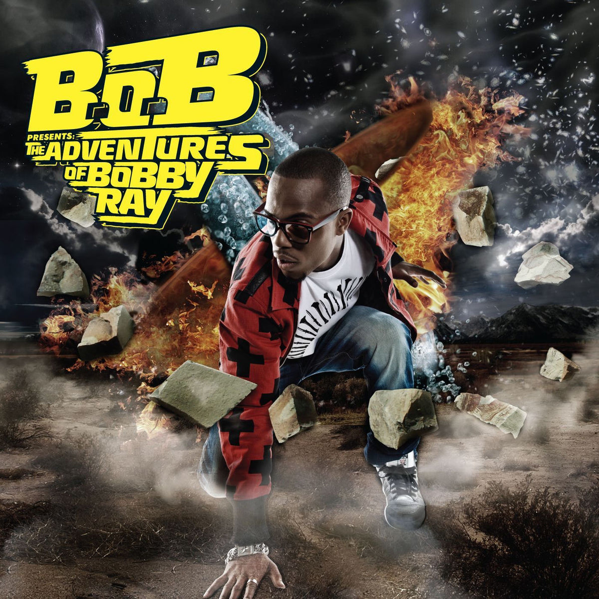 B.O.B – B.O.B Presents: The Adventures Of Bobby Ray vinyl record cover