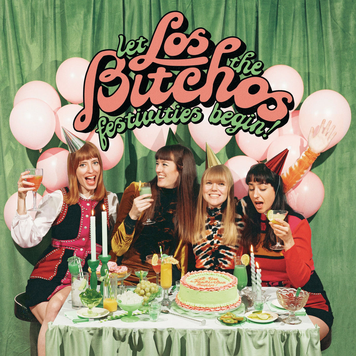 Los Bitchos – Let The Festivities Begin! vinyl record cover