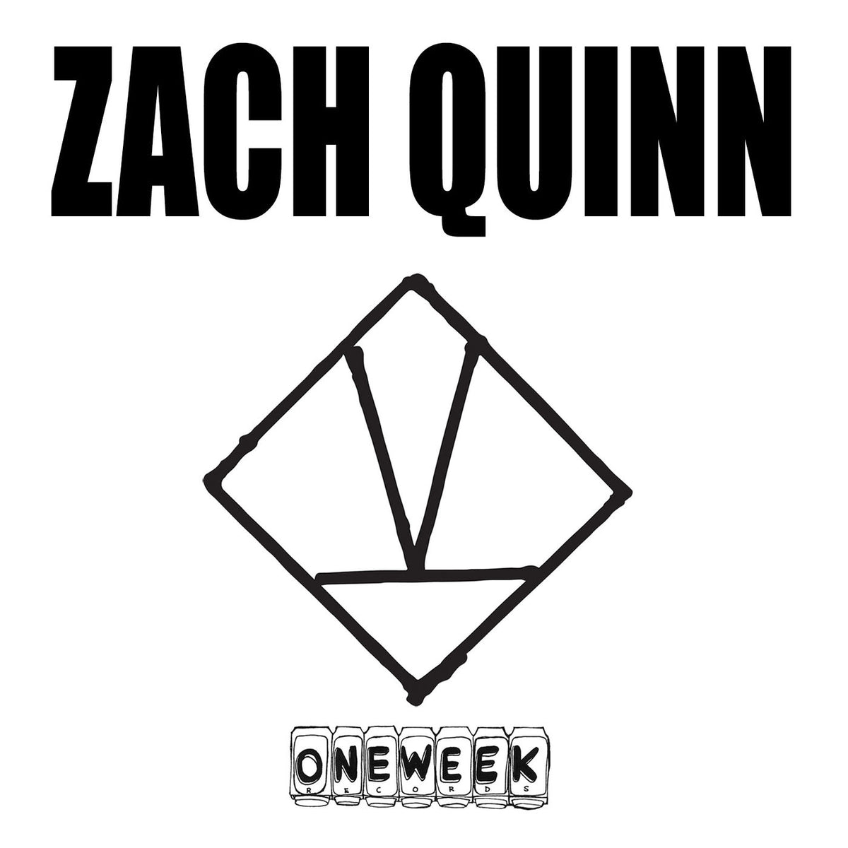 Zach Quinn – One Week Record vinyl cover
