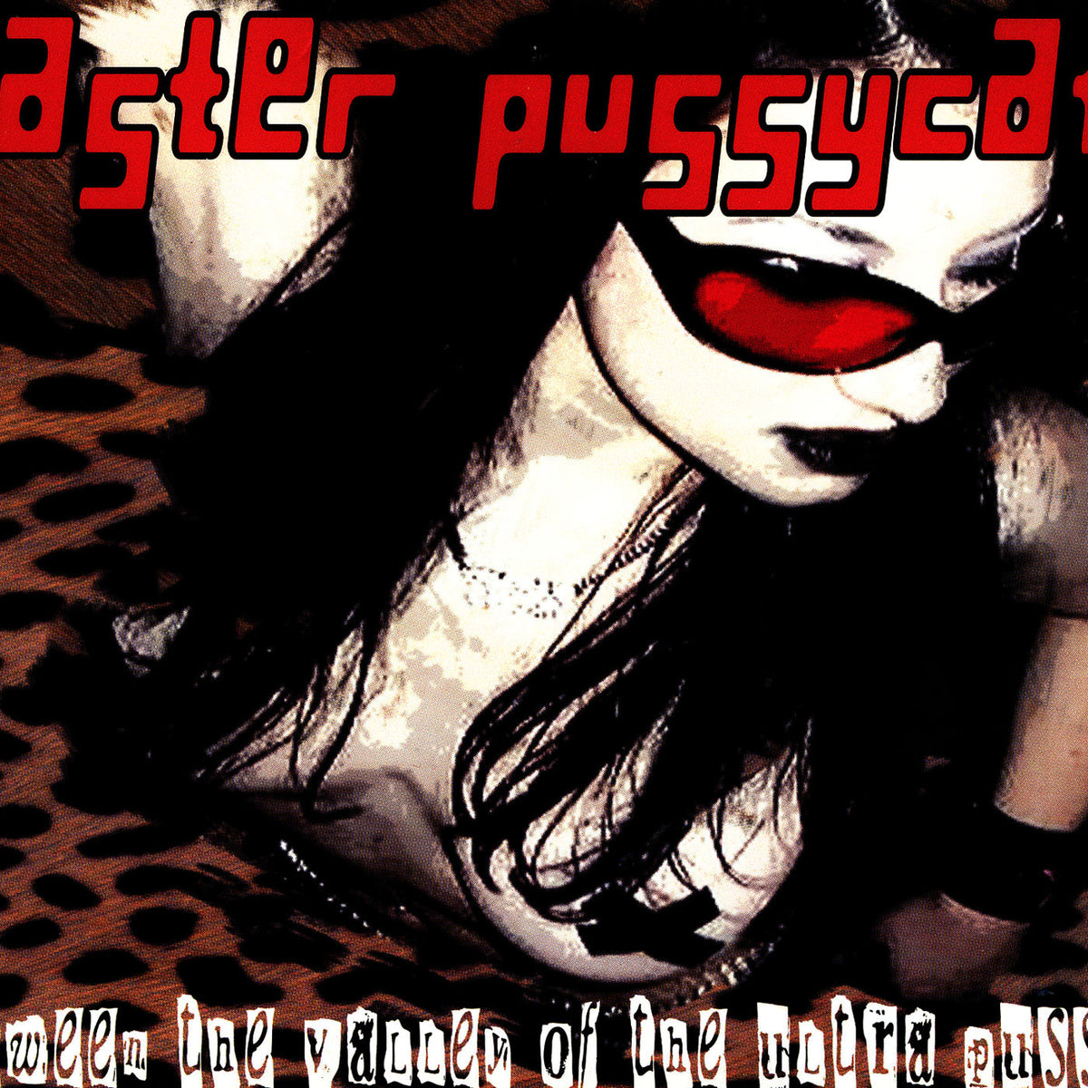 Faster Pussycat – Between The Valley Of The Ultra Pussy - Purple vinyl record cover