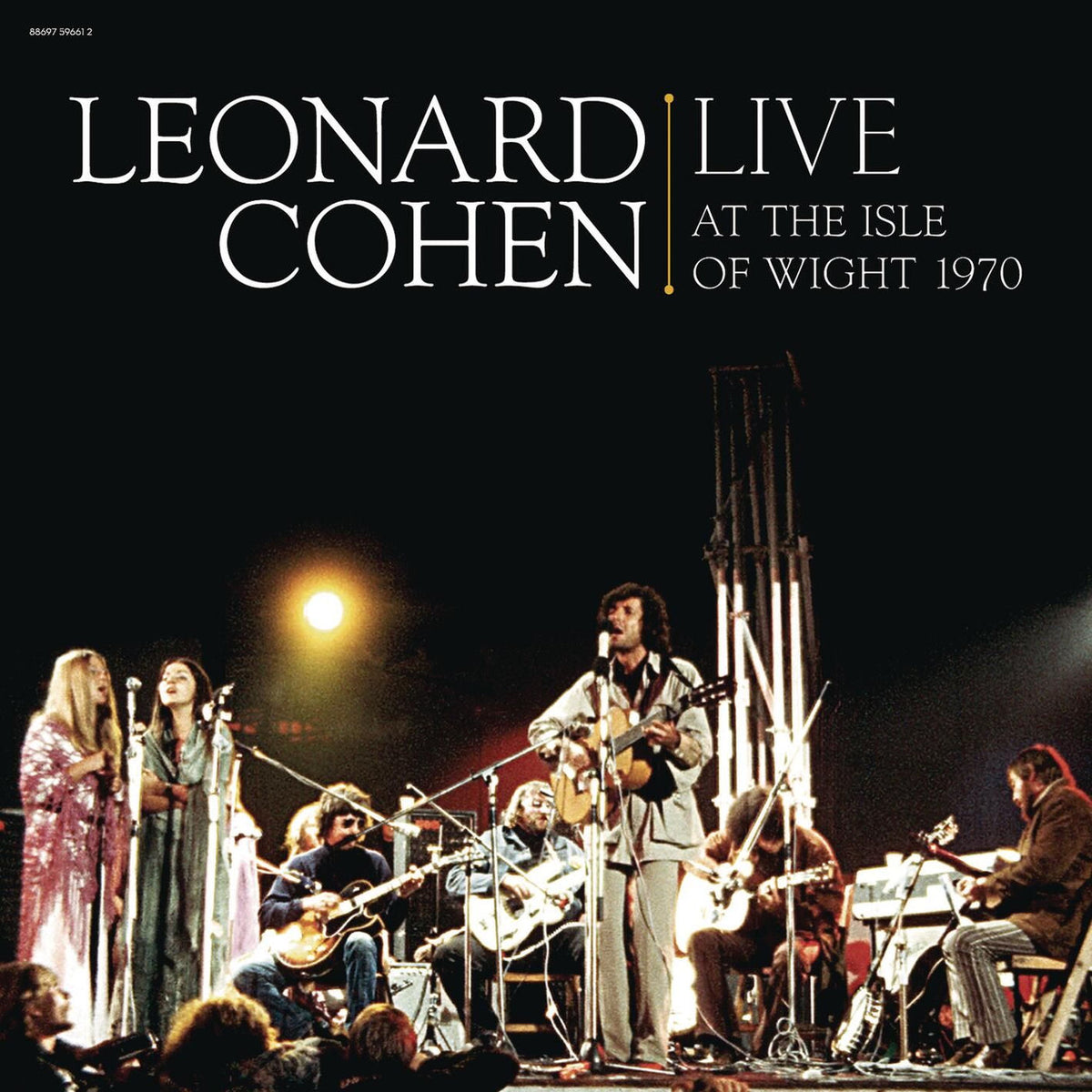 Leonard Cohen – Live At The Isle Of Wight 1970(Vinyl  by Leonard Cohen vinyl record cover