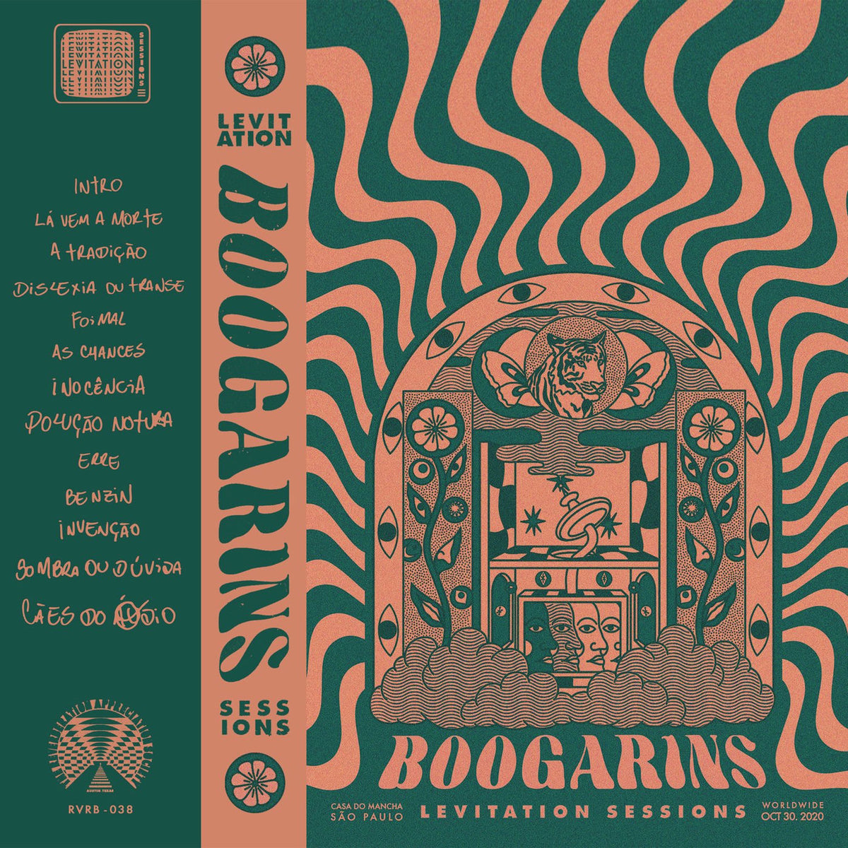 Boogarins – Levitation Sessions vinyl record cover