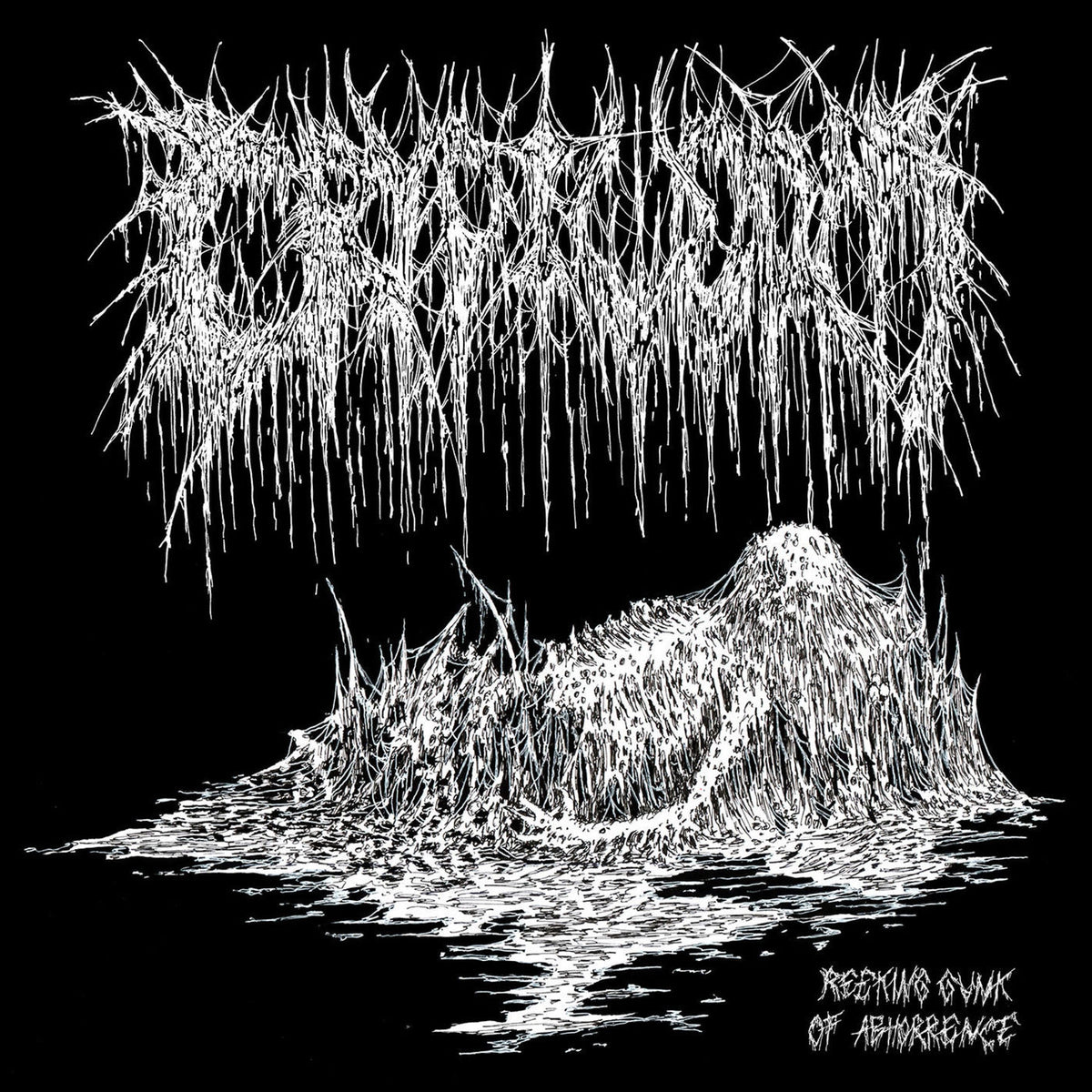 Cryptworm – Reeking Gunk of Abhorrence vinyl cover