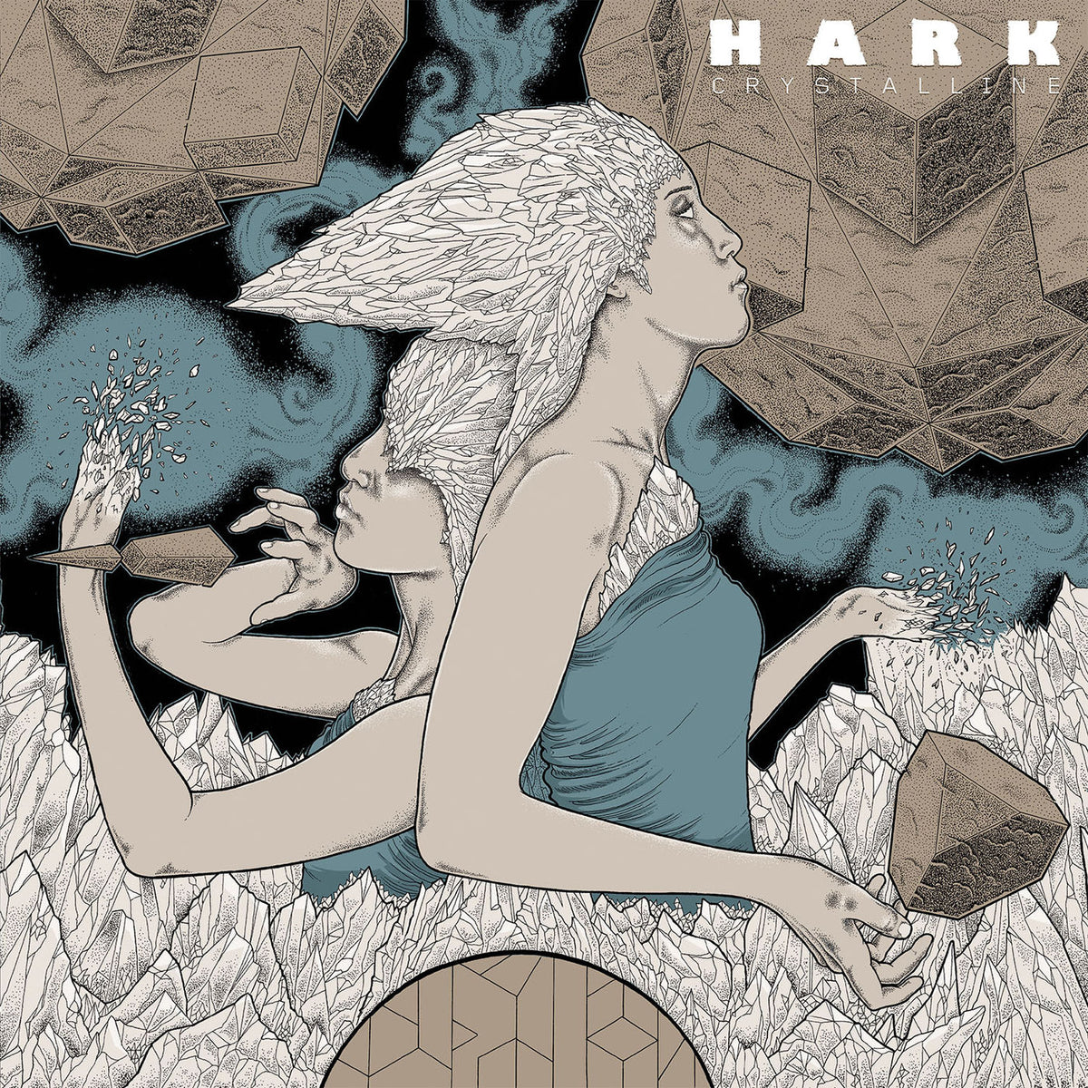 Hark – Crystalline vinyl record cover
