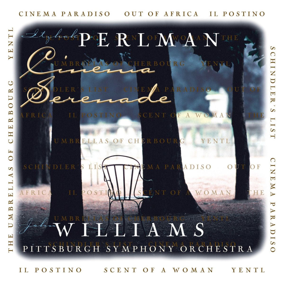 Itzhak Perlman – Cinema Serenade vinyl cover