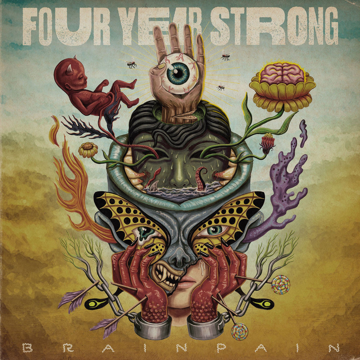 Four Year Strong – Brain Pain vinyl cover