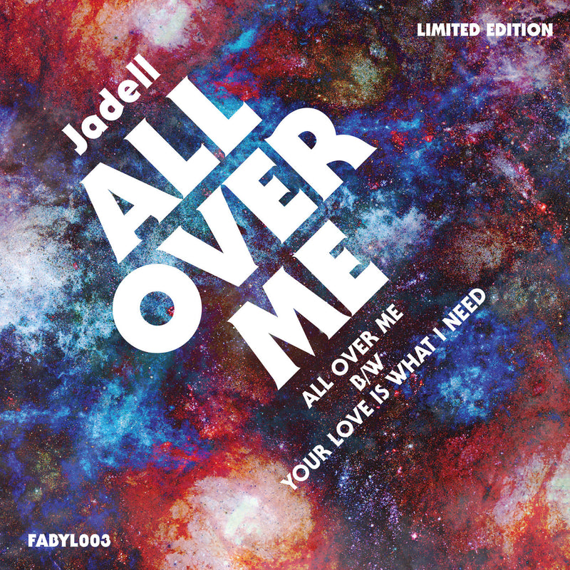 Jadell – All Over Me vinyl record cover