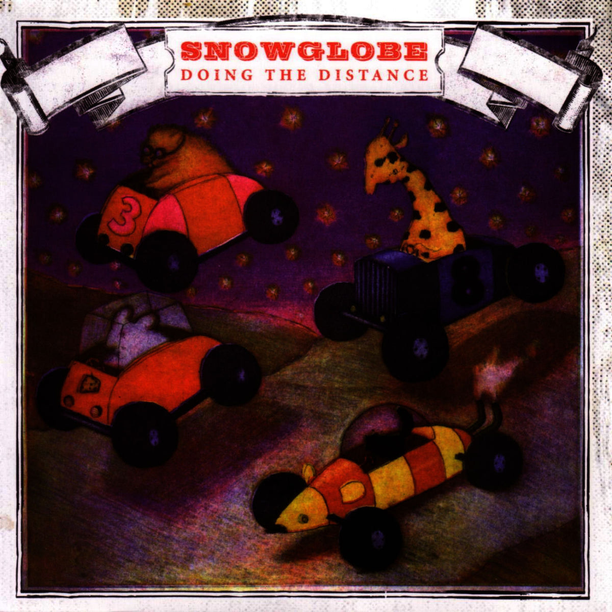 Snowglobe – Doing The Distance [LP] vinyl record cover