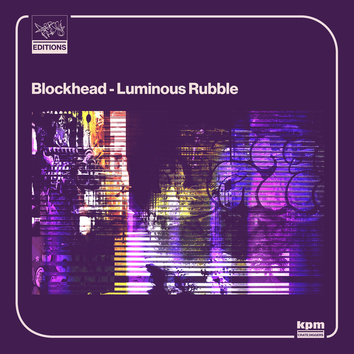 Blockhead – Luminous Rubble vinyl record cover