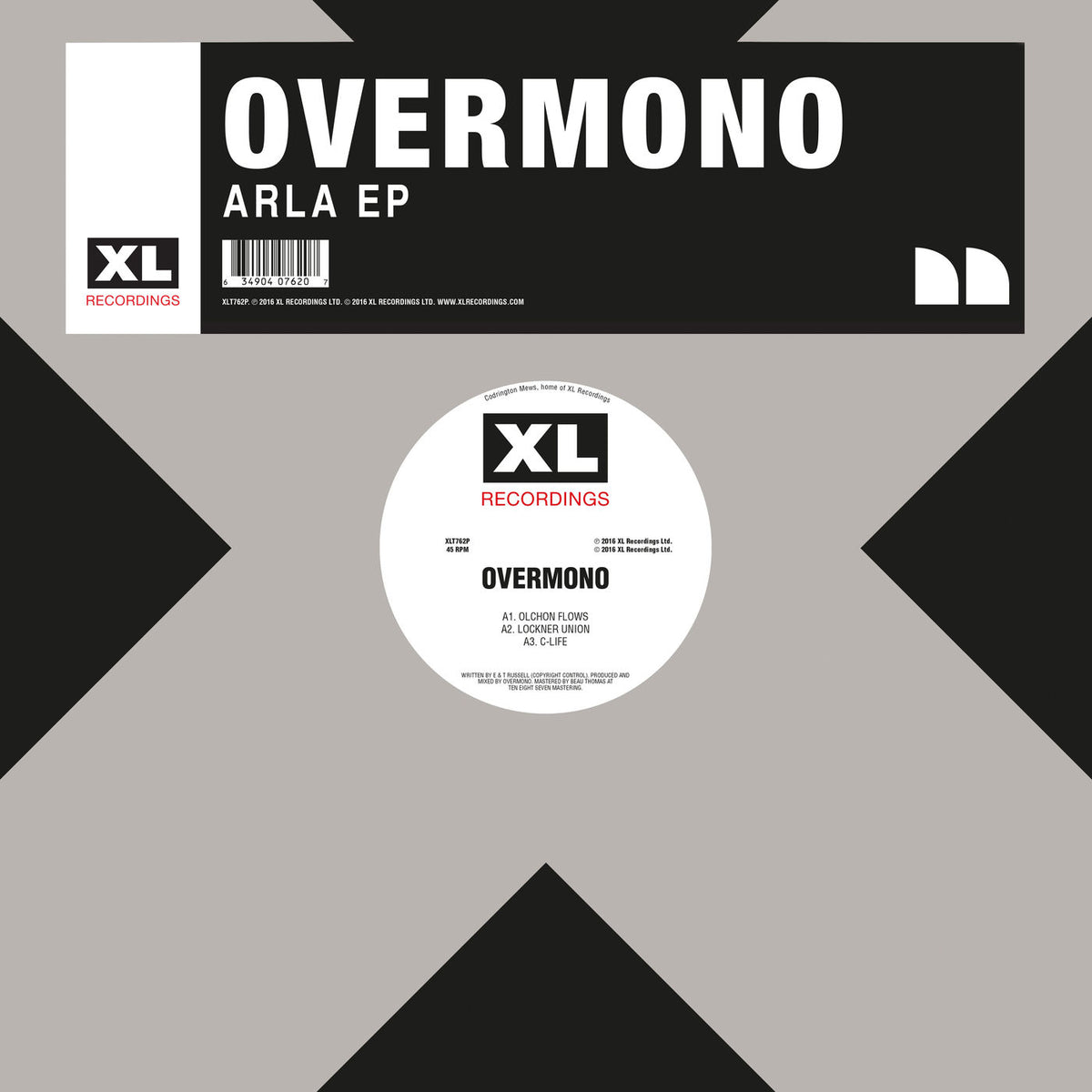 Overmono – Arla I vinyl cover