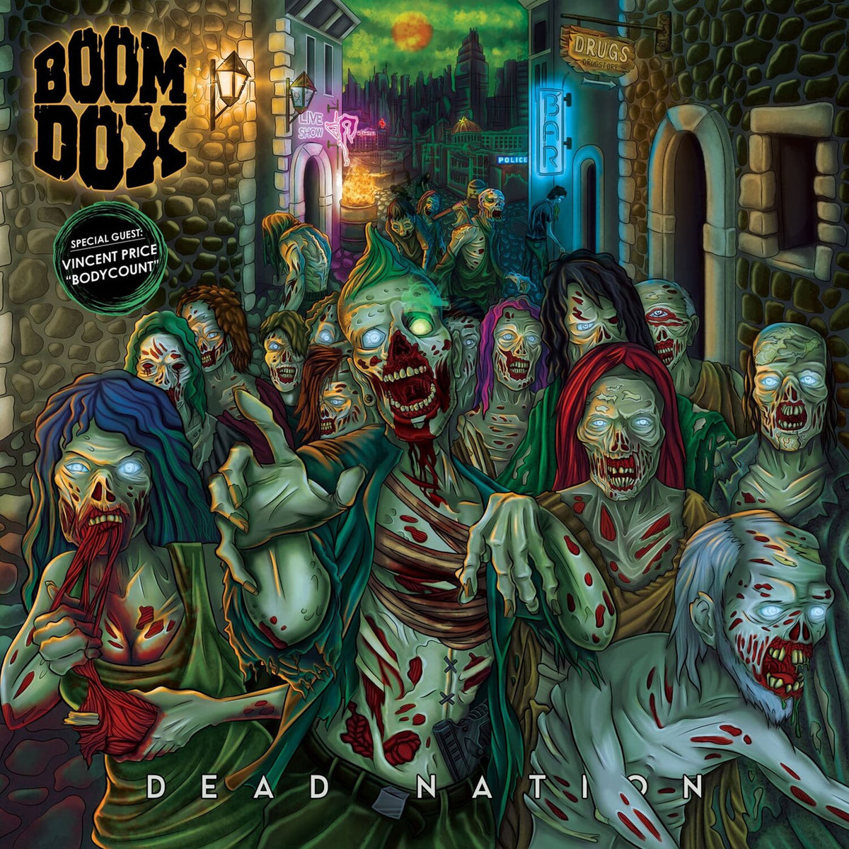 Boom Dox – Dead Nation vinyl record cover