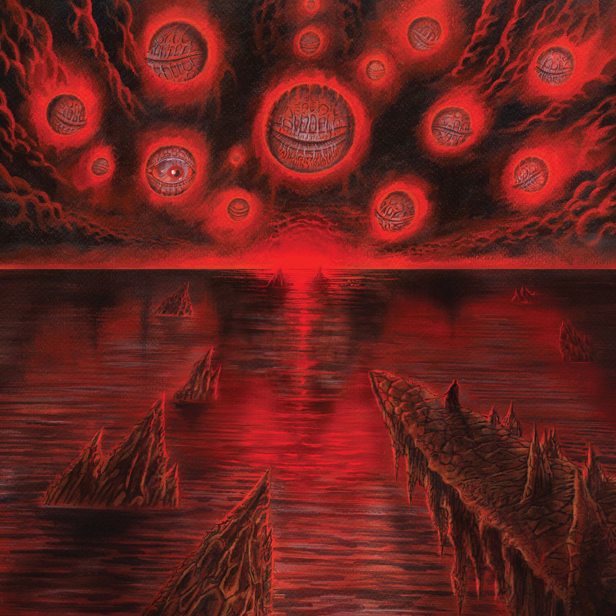 Gorephilia – In the Eye of Nothing vinyl cover