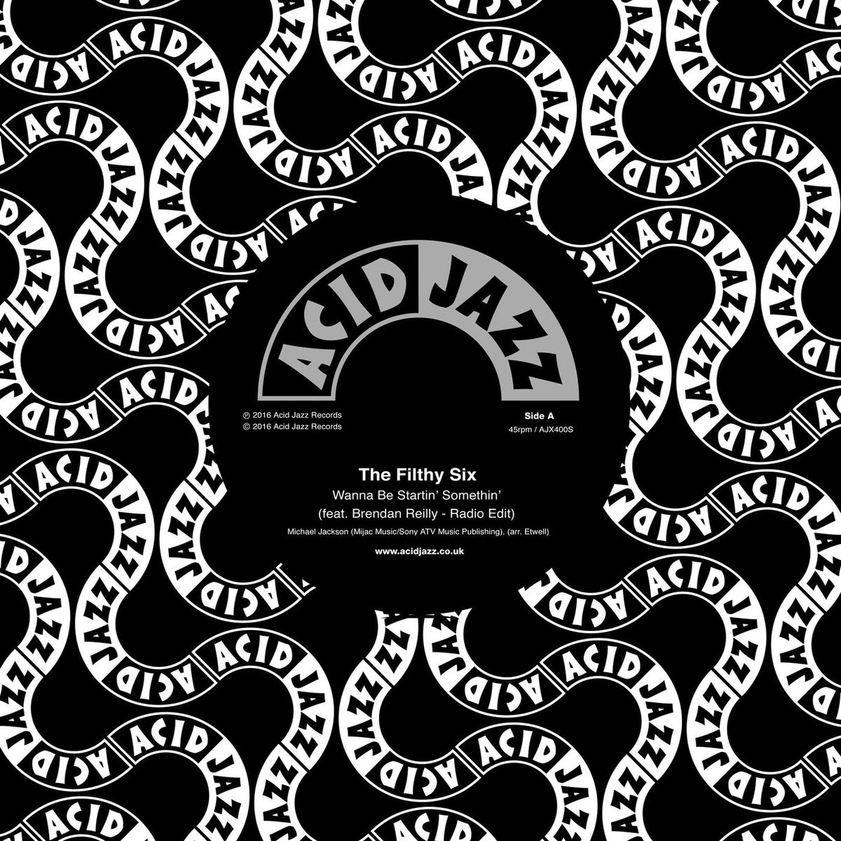 The Filthy Six – Wanna Be Startin' Somethin' vinyl cover