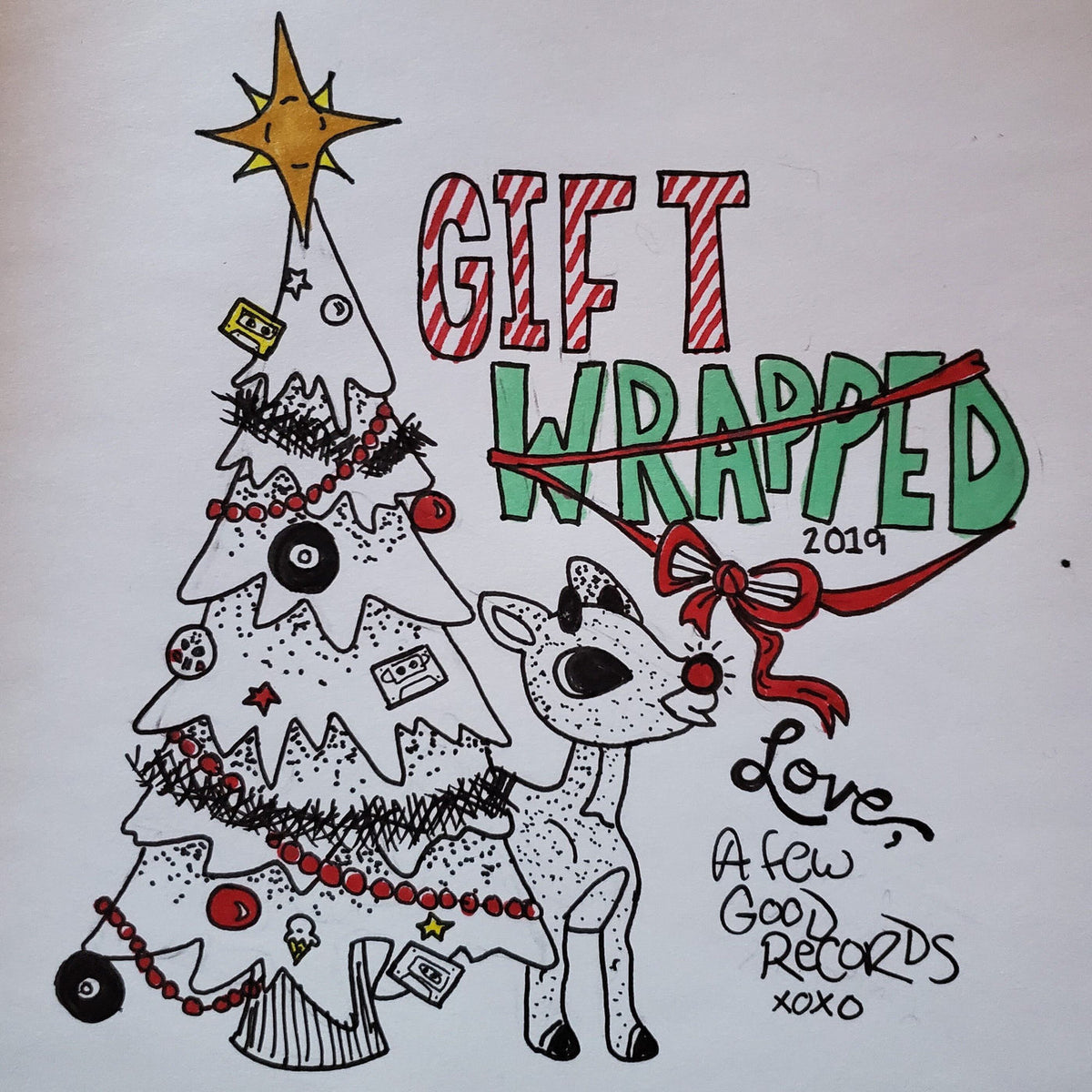 Various Artists – Gift Wrapped vinyl record cover