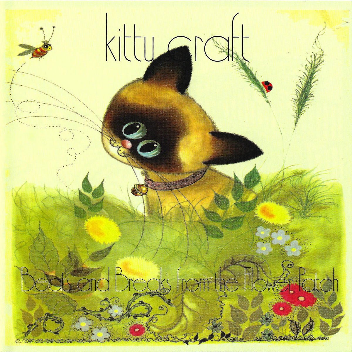 Kitty Craft – Beats & Breaks From The Flower Patch vinyl record cover