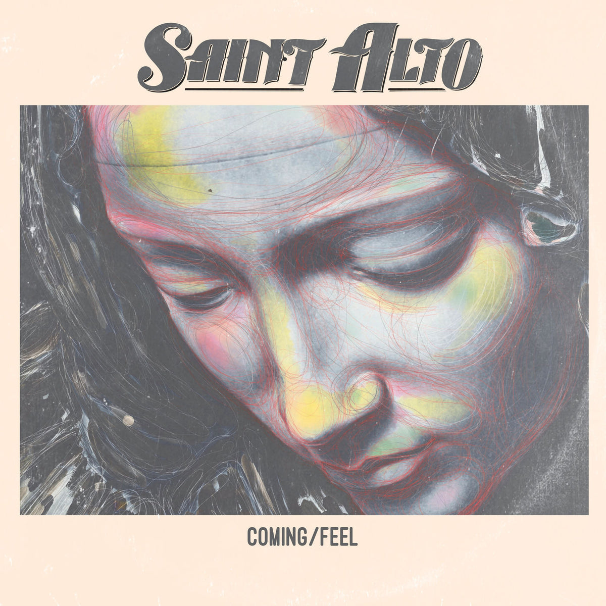 Saint Alto – Coming / Feel vinyl cover