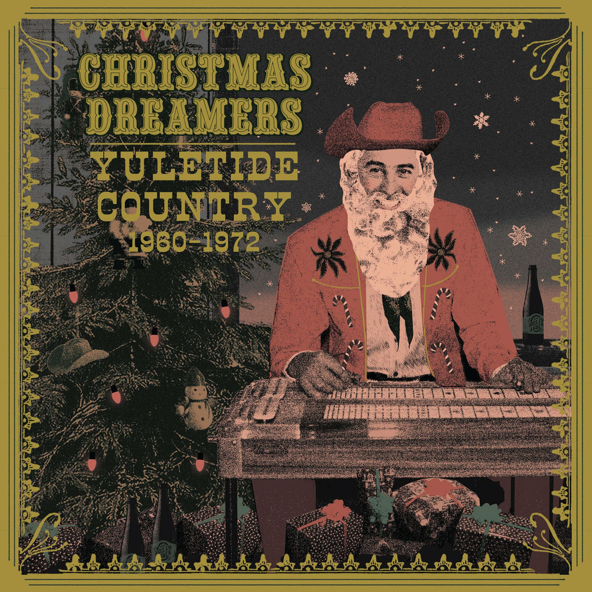 Various Artists – Christmas Dreamers: Yuletide Country (1960-1972) vinyl cover
