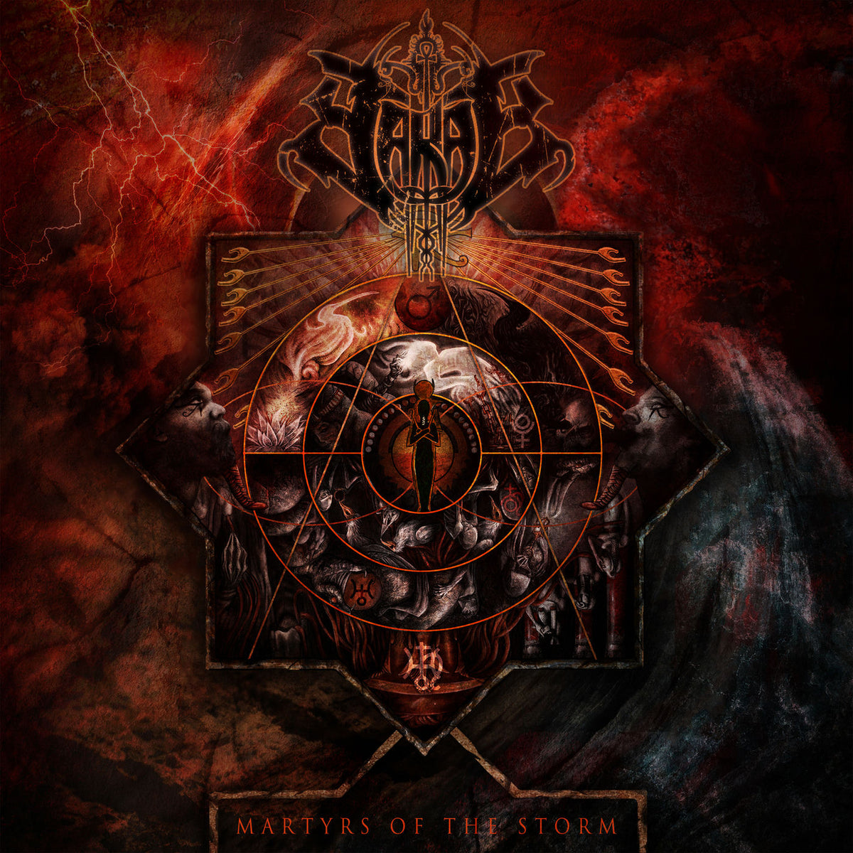 Scarab – Martyrs of the Storm vinyl record cover
