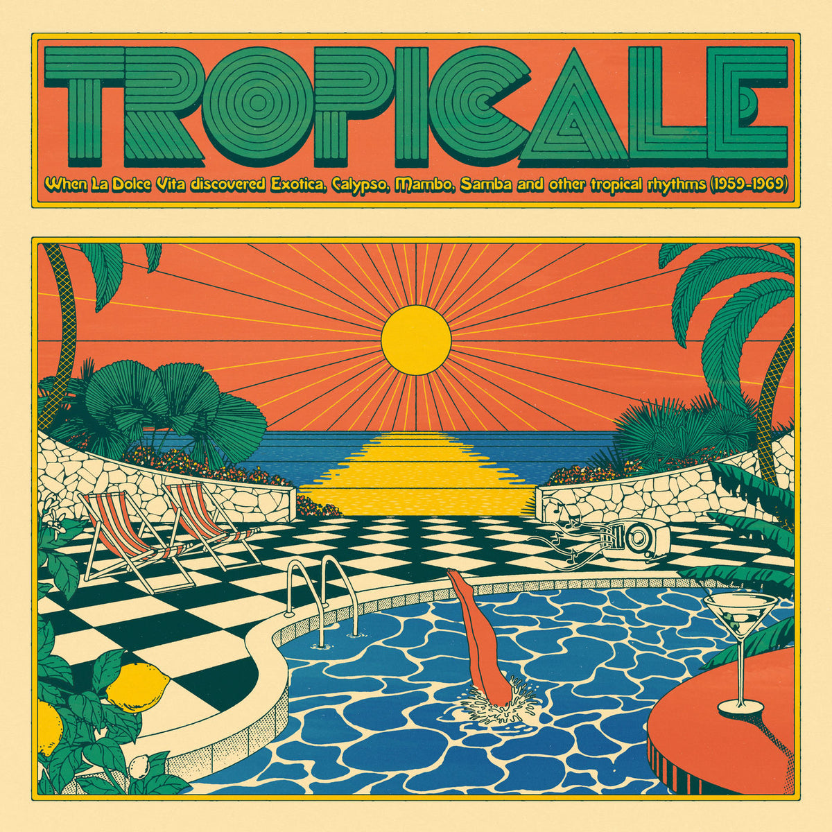 Various Artists – Tropicale vinyl record cover