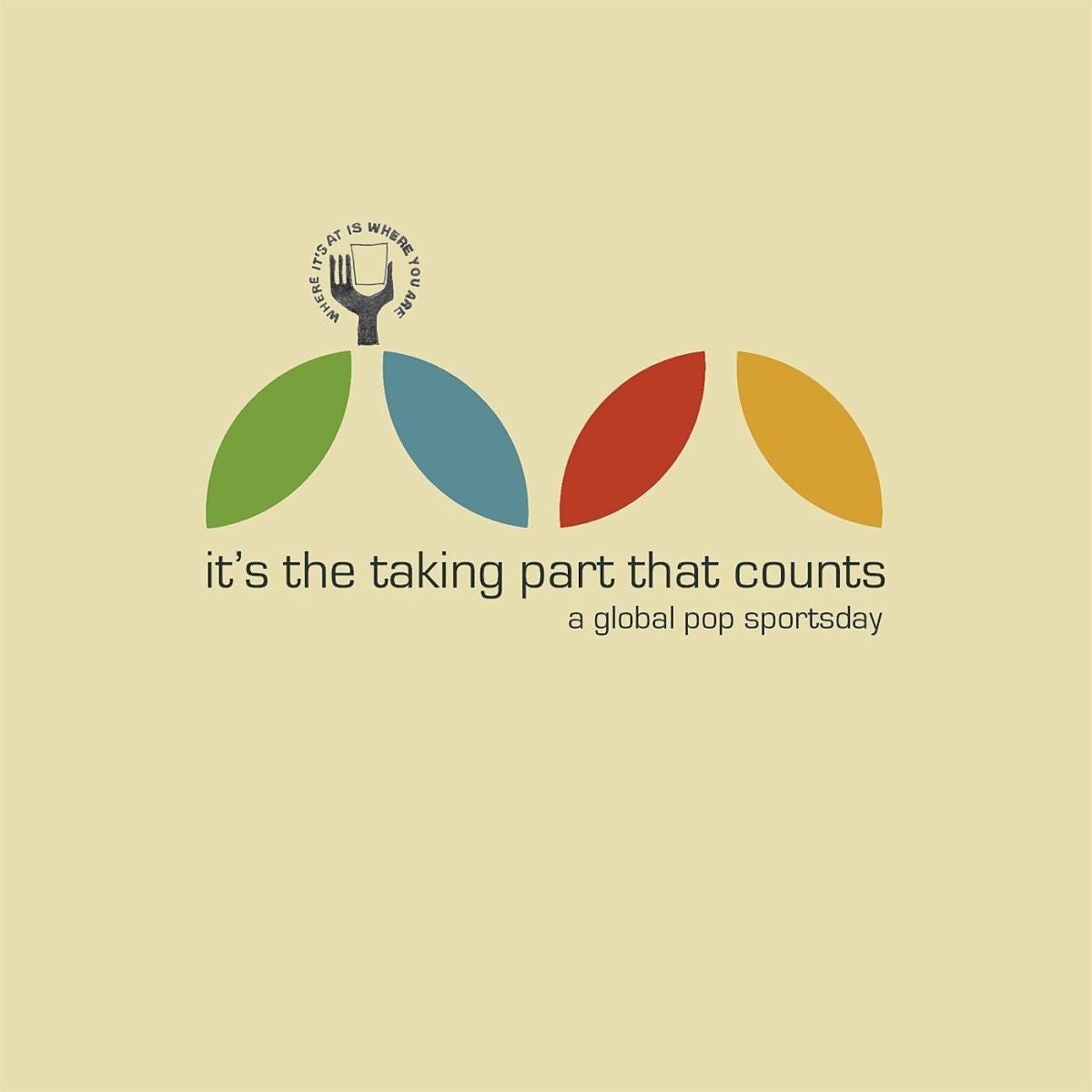 Various Artists – It's The Taking Part That Counts: A Global Pop Sportsday vinyl cover