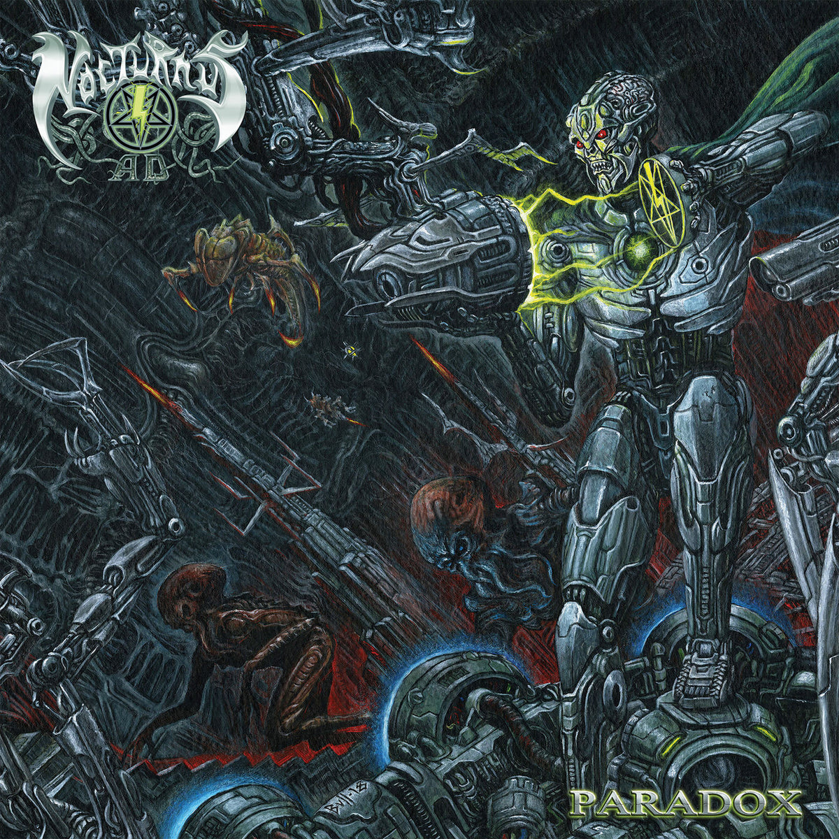 Nocturnus Ad – Paradox vinyl record cover