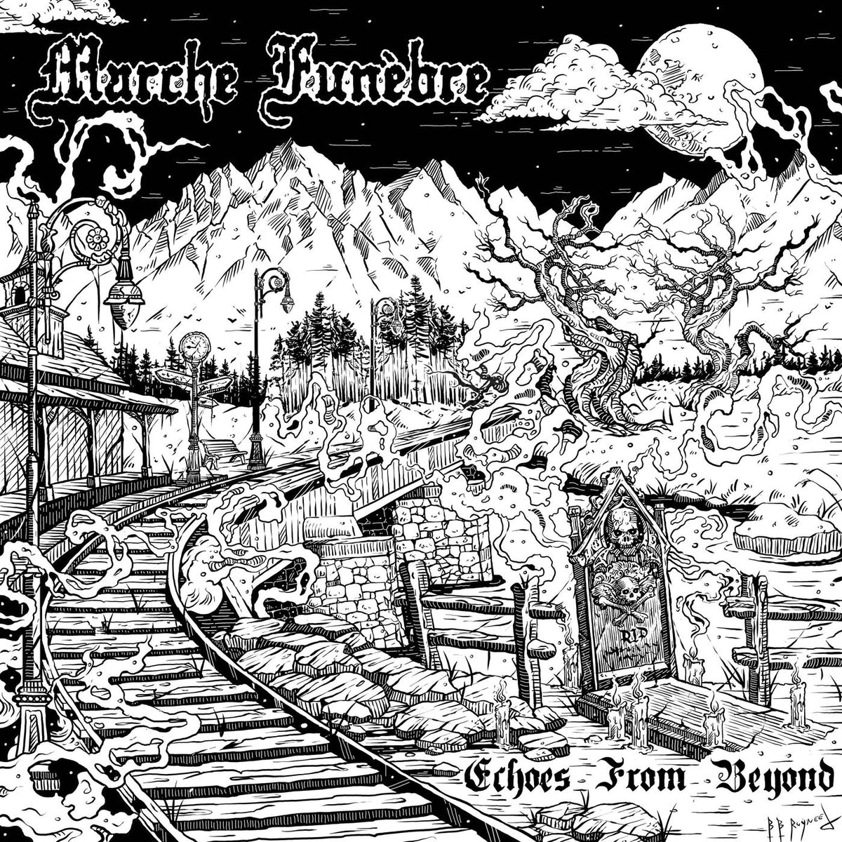 Marche Funebre – Echoes From Beyond vinyl record cover