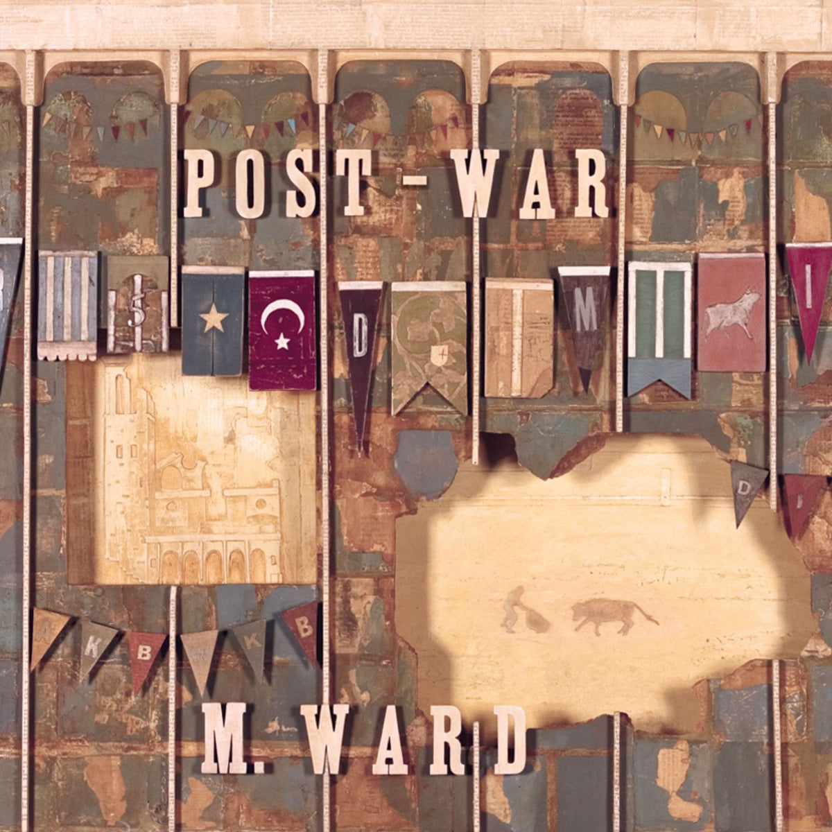 M. Ward – Post-War vinyl cover