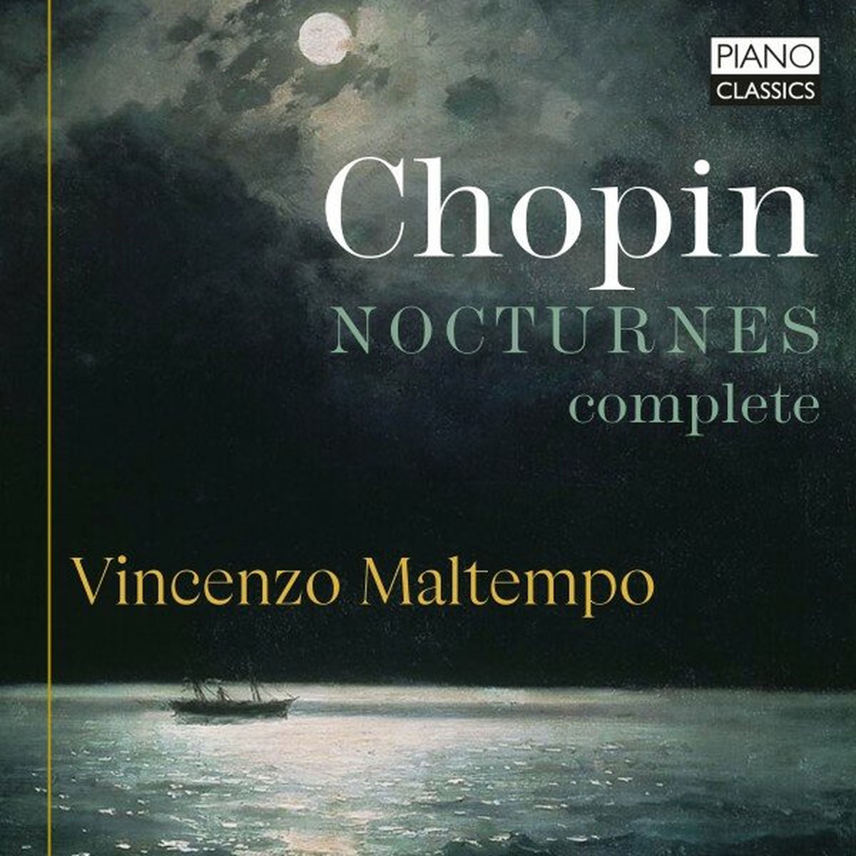 Vincenzo Maltempo – Chopin: Nocturnes Complete vinyl cover