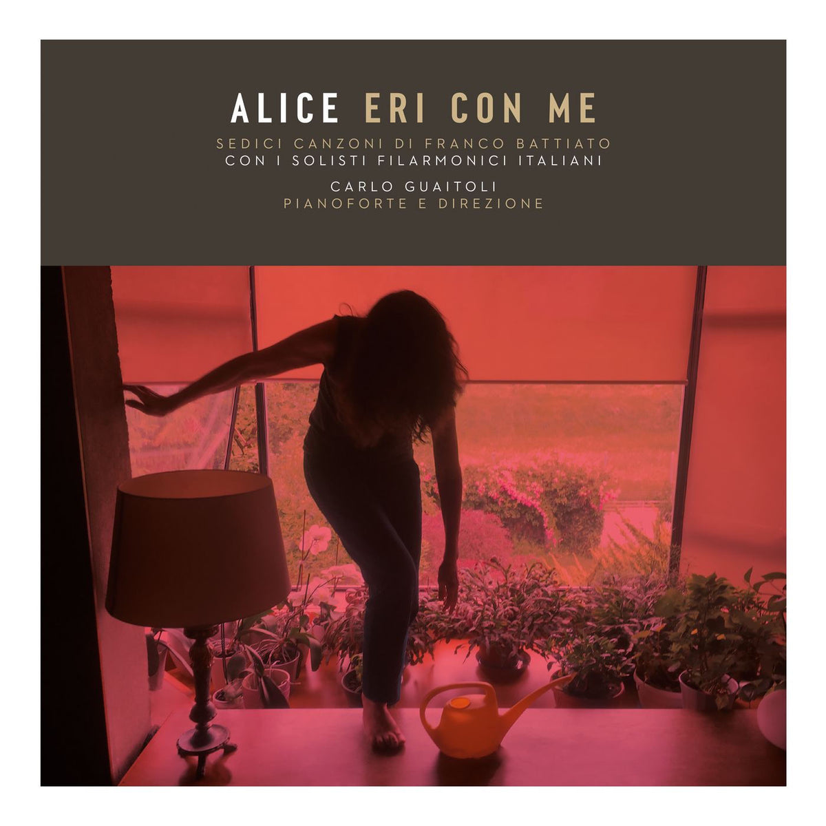 Alice – Eri Con Me vinyl record cover